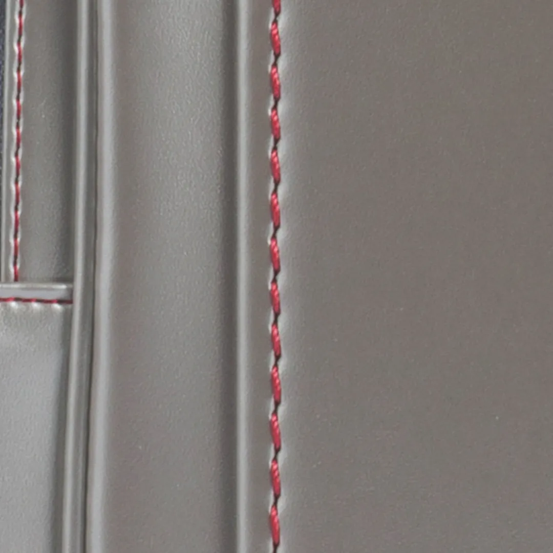 GALAXY-FLASH（ギャラクシーフラッシュ） シルバー×アカ｜ステッチ