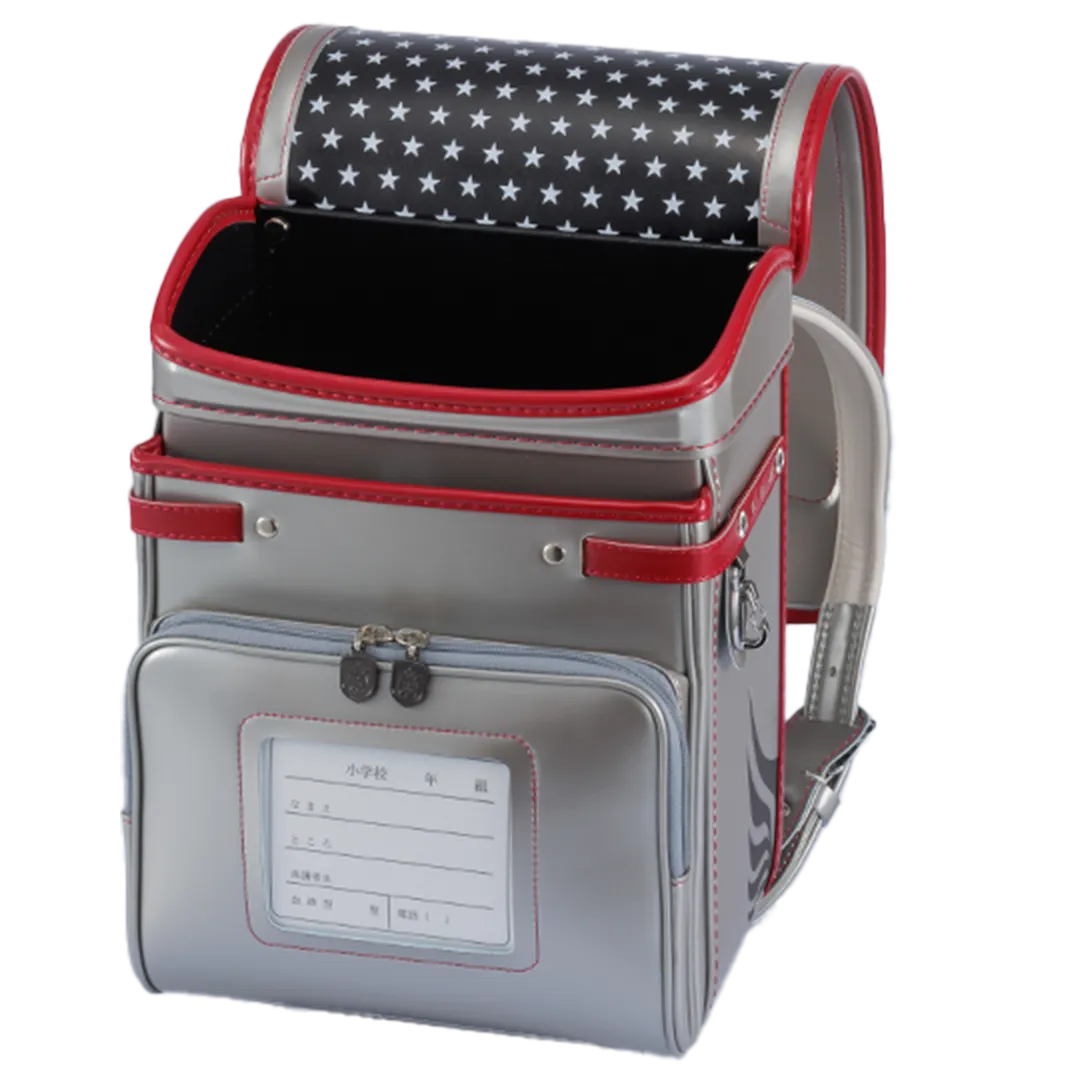 GALAXY-FLASH（ギャラクシーフラッシュ） シルバー×アカ｜内面