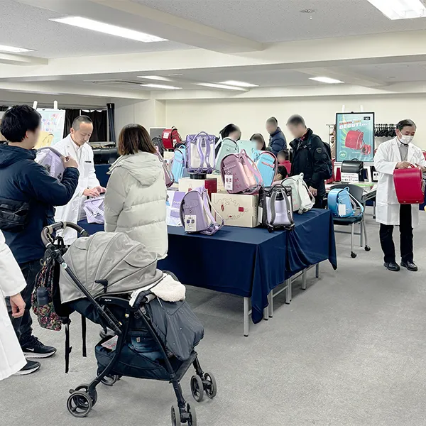 2026年度ランドセル展示会 会場の様子