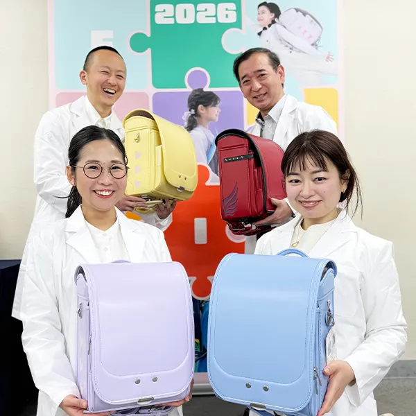 2026年度ランドセル展示会 カバンのフジタスタッフがお待ちしています