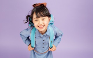 フジタのサックスのランドセル。女の子の「カワイイ」を引き出してくれます。